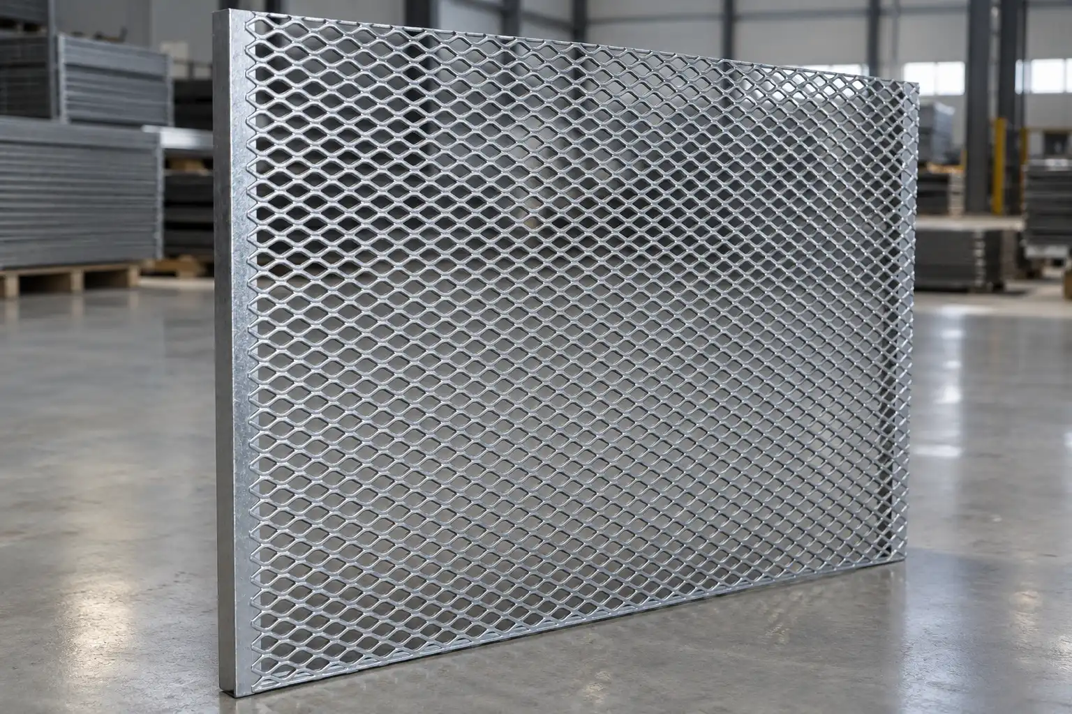 Small Hole Expanded Metal Mesh Small hole expanded metal mesh panel for ventilation and protective screening