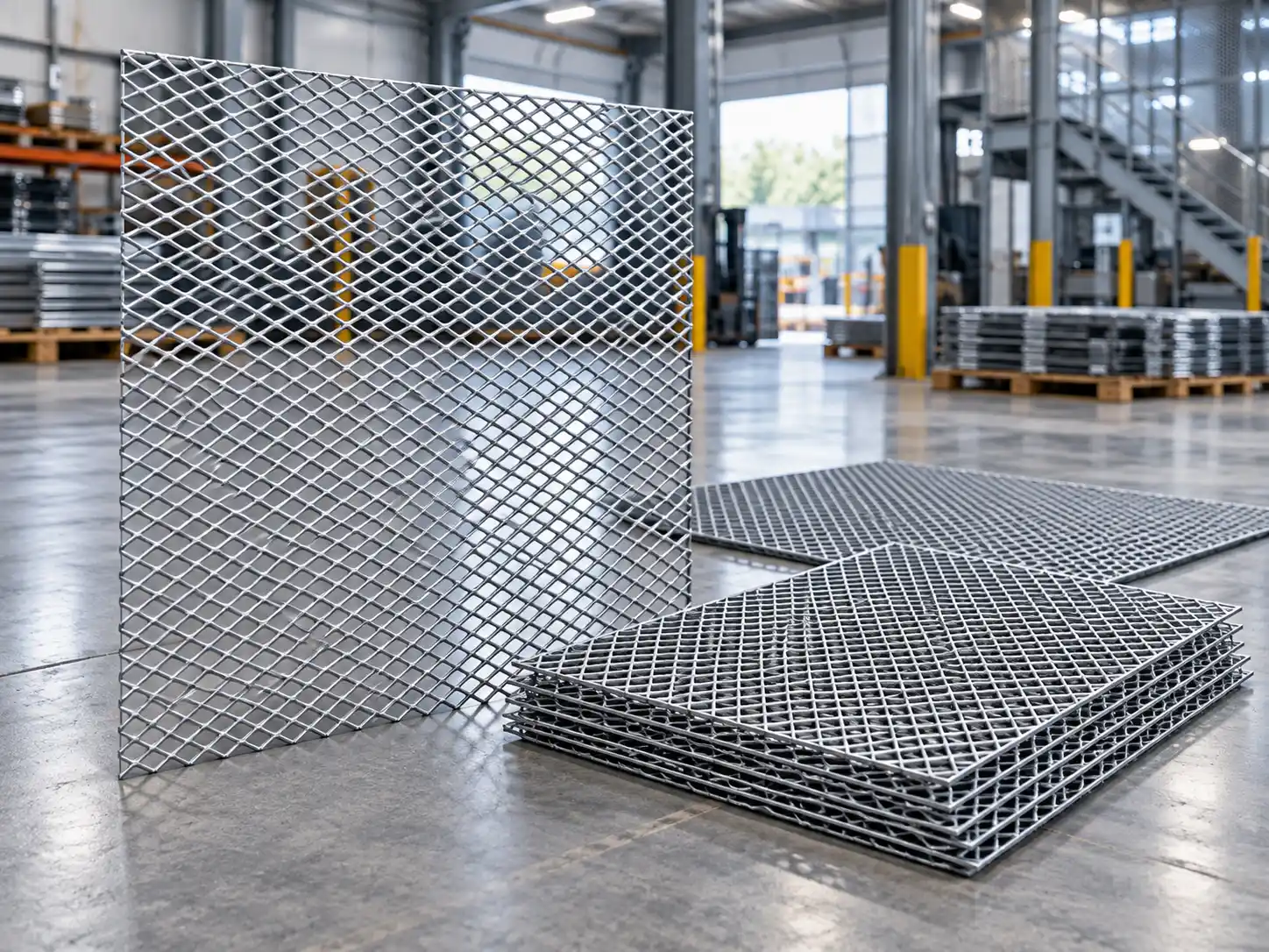 Unframed Expanded Metal Screen Inserts Unframed expanded metal screen inserts cut to size for equipment openings, cabinets and existing frames
