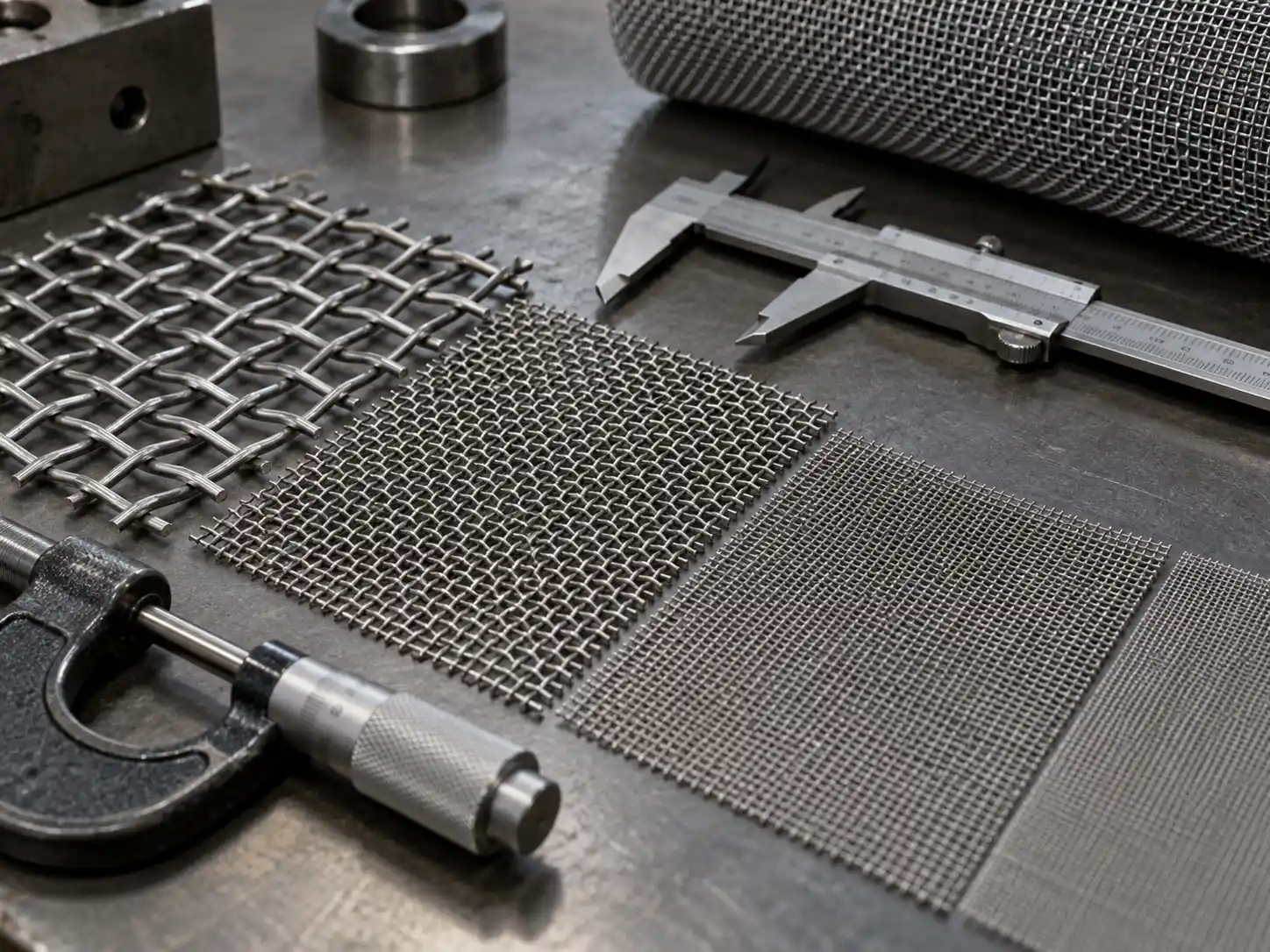 Wire Mesh Size, Mesh Count and Micron